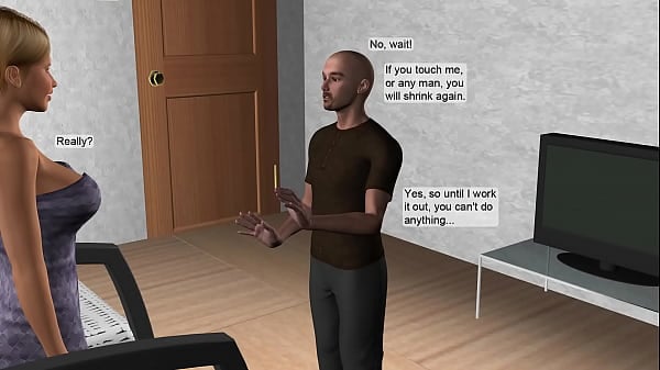 Giantess Growth , Giantess Sex, Shrink Stud