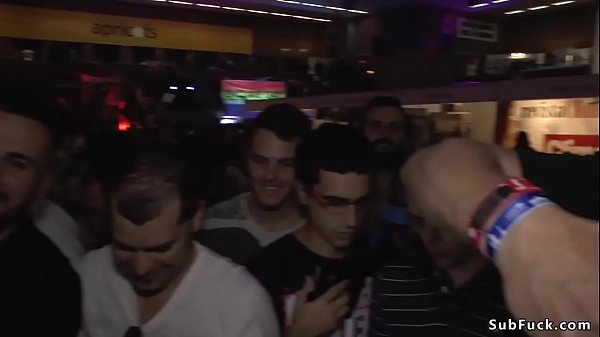 Two Cocks And Three Girls In Public