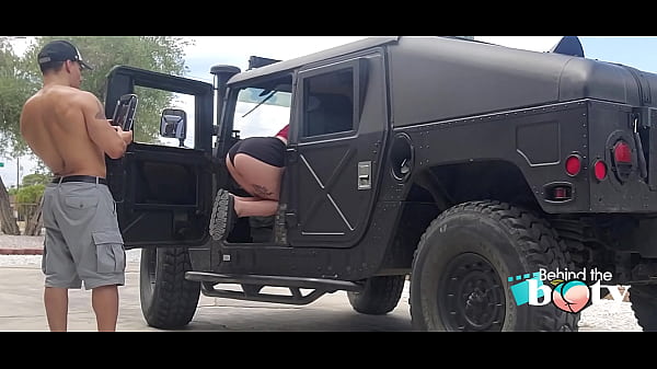 Behind The Backside Alt PAWG Raven Vice On Set For PAWGED BTS