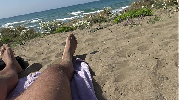 A Horny Muslim Cuckold Hotwife Has Sex On The Beach With A Newcomer In France
