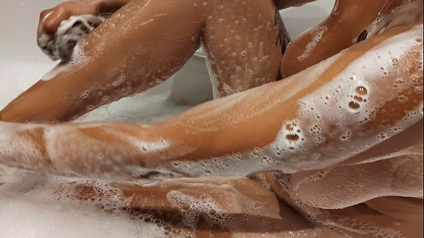 Smoking Tanned Stepsibling In Bathroom After Turkey Vacation