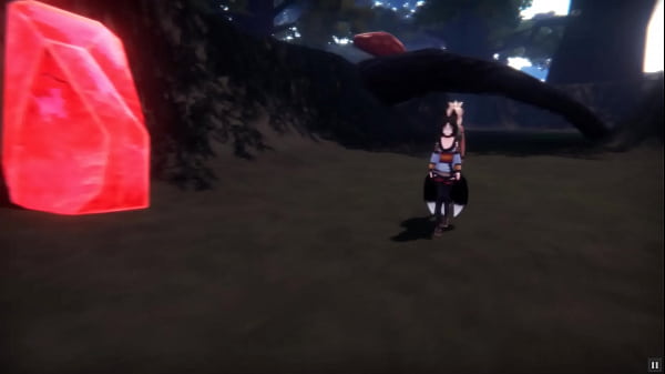 Monster Honey Island [Monthly Patreon Choice Hentai Game] Ep.5 Dirty Kitsune Chick Foundle A Monster Chick Knockers