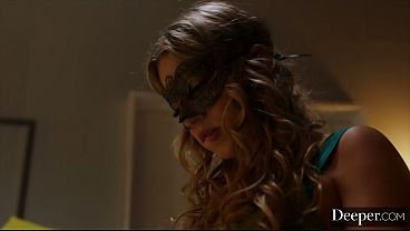 Deeper. Masked Golden-haired Summer Kline Obeys Direct To An Anonymous Dom