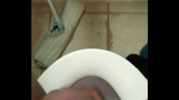 Love 2 Stroke My Compact Member In The Bathroom