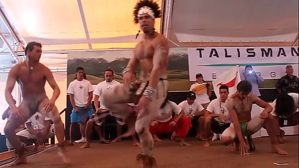 Nearly Stripped Warrior Dance