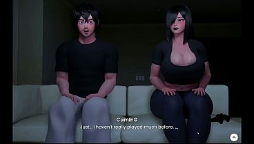 Mansion Days [ TABOO Hentai Game ] Ep.11 GAMER DOLL Suck My GIANT ROD While Schooling For STREAMING !
