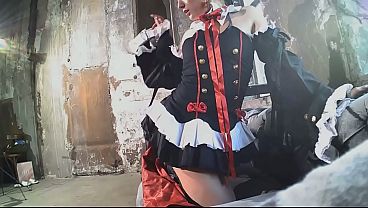 Sofi Changes Into A Anime Character Dress Costume For A Photo Shoot. Filmed With A Hidden Camera. Part 1