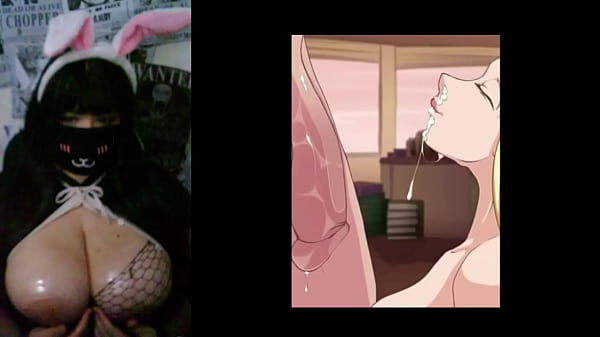 BBW Goth With Huge Boobs Watching Tsunade Hentai Compilation Rule34