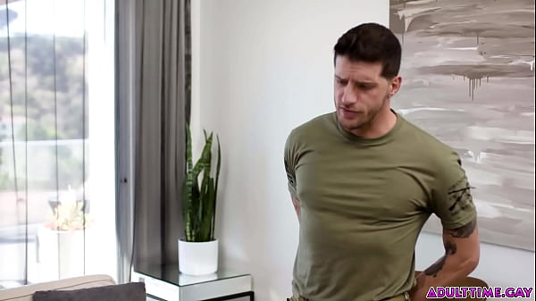 Meek And Obedient Recruit Zak Bishop Wearing Nothing But A Sensual Harness Gets Absolutely Subdued By Aggressive Officer Ty Roderick