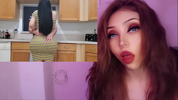 Madrastra Caliente Cogiendo Con Su Hijastro Pervertido En La Cocina