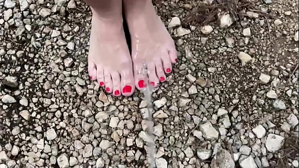 He Pee On My Soles And Rear On The Beach I Cherish Feel This Hot Rain