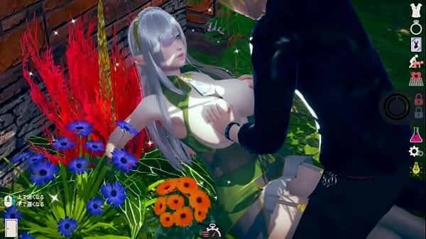 【性格おおらかで優しい】 AI〇女プレイ動画(銀髪爆乳エルフ美女編 エッチシーンあり)リアル3DCGエロゲーム【ヘンタイゲーム】