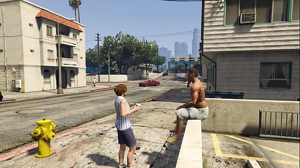 GTA 5 - Beach Bikini Honey Gets Fucked