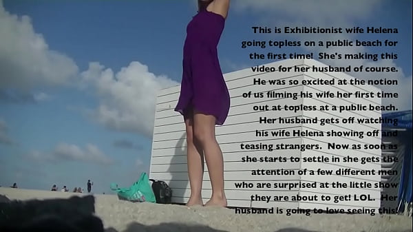 Exhibitionist Wife 464 Helena Price - Watching Beach Taunting And Public Honeypot Flash!