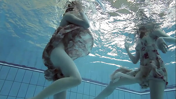 Two Dressed Stunners Underwater Anna Netrebko And Lada Poleshuk
