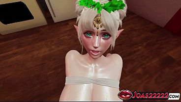 Giant Breasts Elf Celestine 3D Hentai - POV Sopping Knockers Massage With Dazzling Gasps, Relentless Snatch Digital Play In Pantyhose, And Two Vibrators Tied For Ultimate