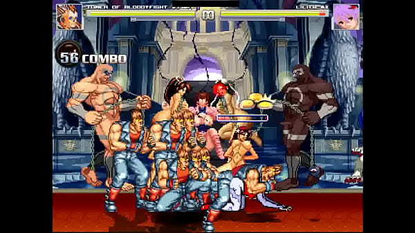Hentai Mugen Lilith Multi-guy Session