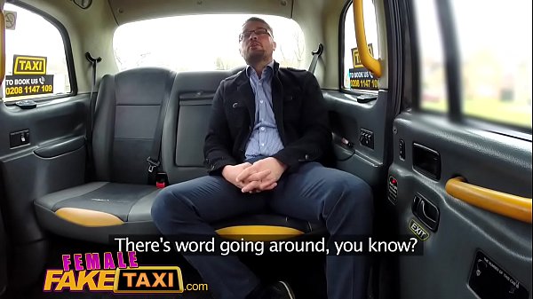 Female Fake Taxi Scorching Chesty Golden-haired Swallows And Plows Her Businessman Fare