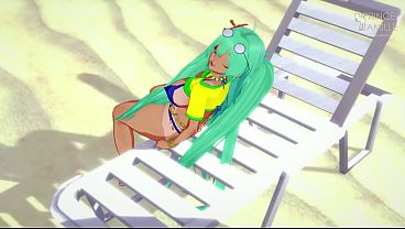 Brazilian Miku Masturbates Solo To A Strong Climax