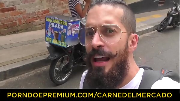 CARNE DEL MERCADO - Colombian Latina Chick Gets Picked And Pounded Good
