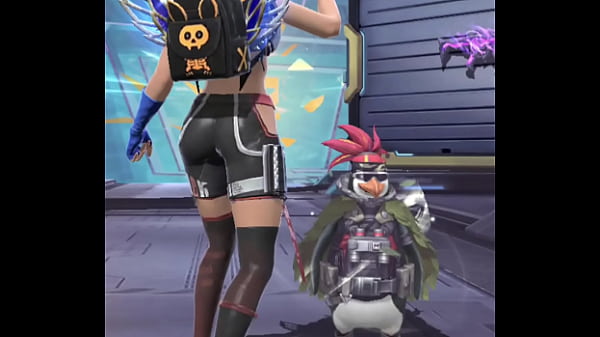 Pra Deixar Qualquer Jogador De Free Fire Doido De Tesão, Apreciem A Delícia Que é Uma Personagem Gostosa, Toda Apertadinha E Rebolando Deliciosamente Kkkk