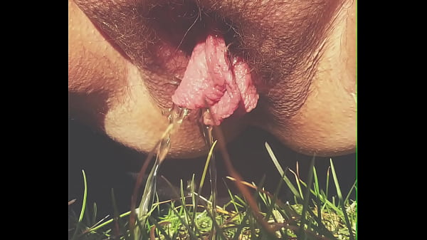 Mammoth Pussy Mouth Pissing Outside