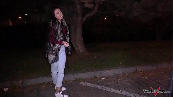 Frantic Sultry Russian Got Cum On Booty Before Kicked Out Of Van