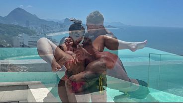Mischievous Brazilian Works A Mammoth Dick And Takes A Cumload On Her Jugs! Gabriella Euzebio