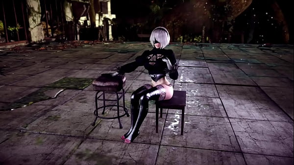 Сhaste Submissive 2B Showcases Off Her Frame In Steamy Dance To Fulfill New Owner