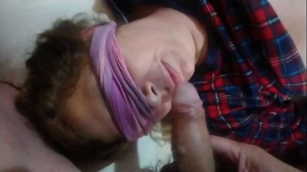 Our Passes His Enormous Cock Through My Wife's Muzzle And Face, Great Money Shot