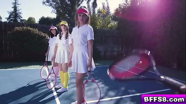 Tennis Women Gets To Rub Sucking And Lapping The Tennis Pros Racket