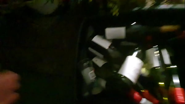 Brash Kiwi Trashy Bitch Pissed On In Plain View On The Sidewalk As Motorist Yells Out