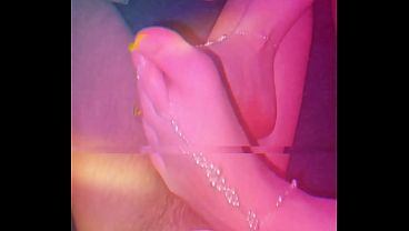 “My Hotwife Used Her Soft Tootsies ... He Erupted!!! Biggest Money Shot All Over Her Wedding Ring ”