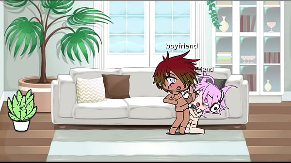 Gacha Sweetheart Licks Off Boyfriend