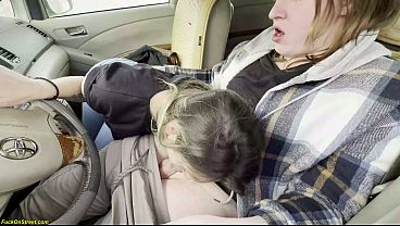 She Catched Me While Jacking Off In My Car