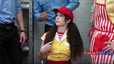 Is This The Only Way? (Multi-guy Session To Get Out Of Jail) | SluttyThief