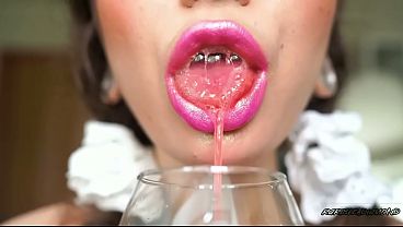 Shiny Pink Lipstick Bubblegum Brat Unkempt Pops, Oversized Bubbles