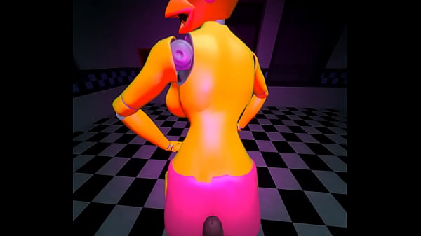 Chica Takes An Enormous Pole Fnaf