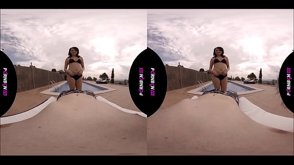 PORNBCN VR 4K | Nubile Candid Banging In The Outdoor Public Pool Mia Navarro Virtual Reality 180 3D POV