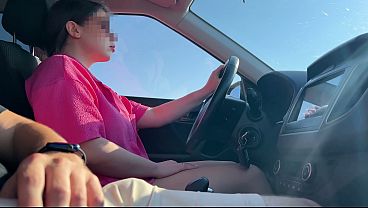 Outsider Pulled His Dick Out In My Car And I Made Him Spooge