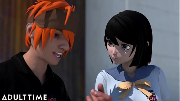 ADULT TIME - Hentai Girl Talks Her Study Buddy Through An Intimate Pussy Inside Load
