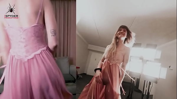 Hazel Ash Tries On A #divine #pink #slide. It Made Her Feel Like A #babygirl And She Couldn't Help #dancing! Just Watchin...