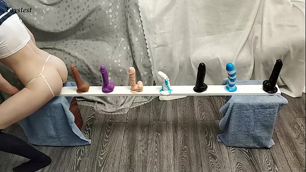 Little Babe Testing All Her Dildos And Takes MAMMOTH Climax
