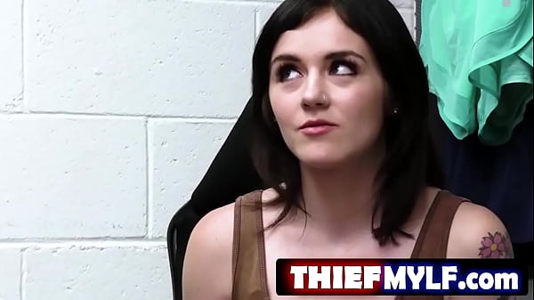 ThiefMYLF.com - When Security Officer Jovan Jordan Grabs Rosalyn Sphinx Stealing She Sneakily Calls Her Stepmother McKensie Lee Who Comes To Her Aid.