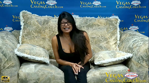 Ravishing Massive Breasted Latino HOTWIFE Does Full Vegas Casting - Throat Fuck Action -POV Tie-up Orgasm And More!
