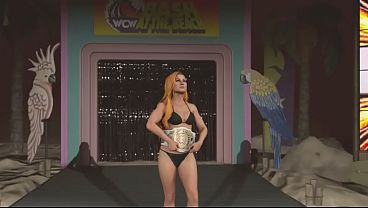 WWE 2k26 Becky Lynch Bikini Entrance