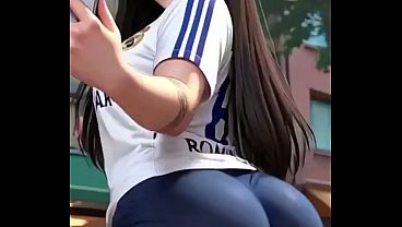 Celebrate The World Cup With This Thick Ass Babe In Short Shorts
