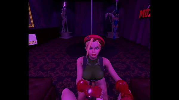 Cammy White Straddle Pole (Virtual Reality) (Game) (Character Dress)