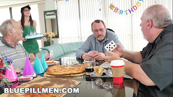 BLUE PILL MEN - Old Bloke Roger Is Turning 68, So We Got Him Barista Akira Shell For His Bday