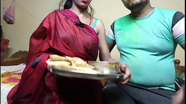 First Experience Indian Festival Holi Celebrate With Neaughbour Hotwife